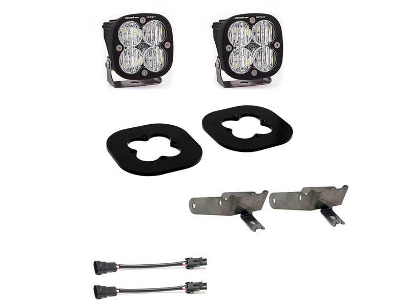 Baja Designs 447631 Super Duty Fog Lights Squadron Pro 11-16 Super Duty Fog Pocket Kit