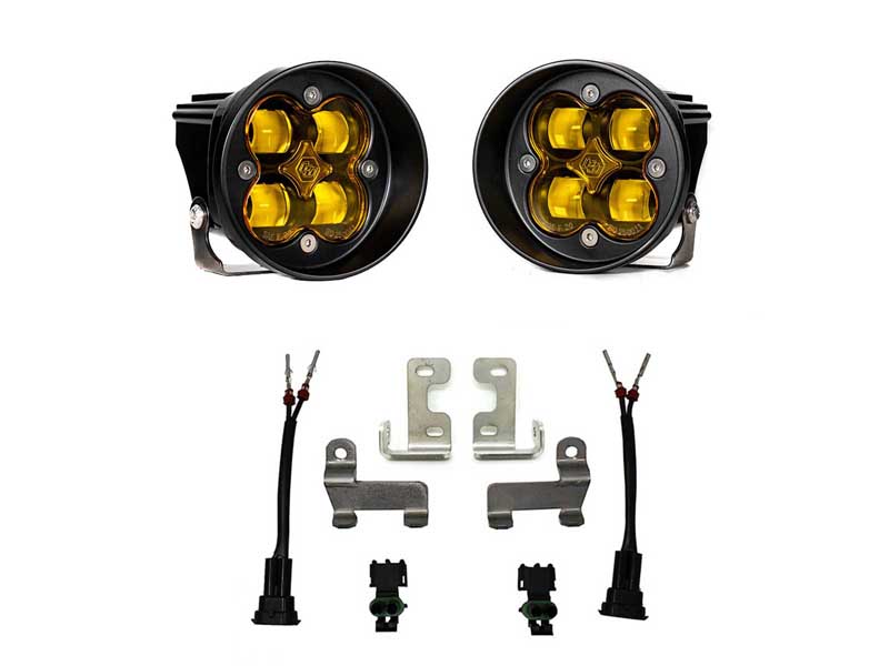 Baja Designs 447642 Toyota Tacoma Tundra 4Runner Squadron SAE Baja AmberSpot