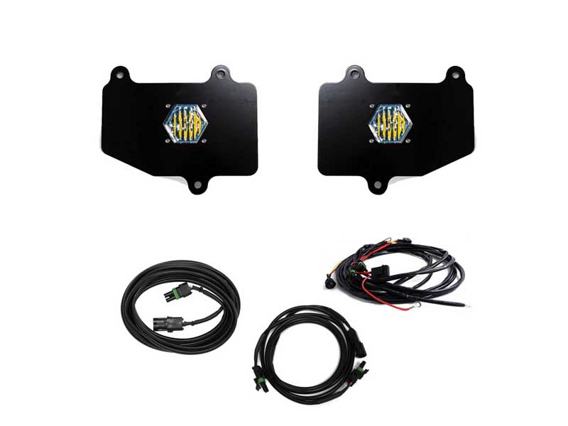 Baja Designs 447652 Jeep JT LED Light Dual S1 Reverse Kit For 18-Pres Wrangler JT