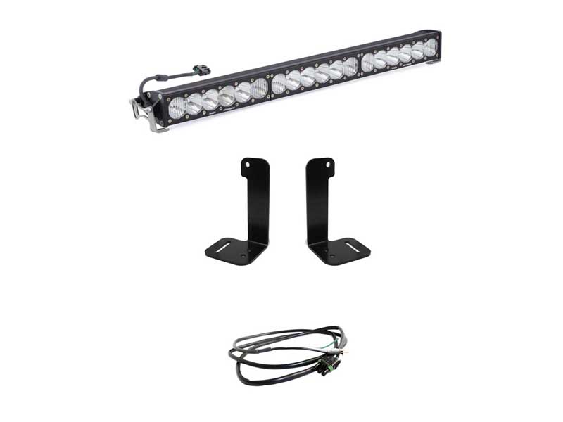 Baja Designs 447657UP Jeep JL/JT 30-Inch OnX6+ Light Bar Kit w/Upfitter
