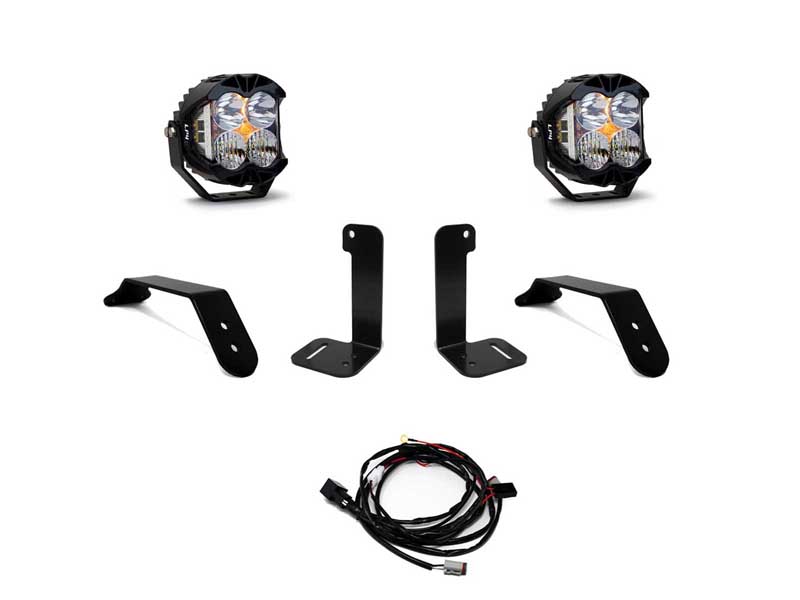 Baja Designs 447658 Jeep JL/JT Dual LP4 Auxiliary Light Kit