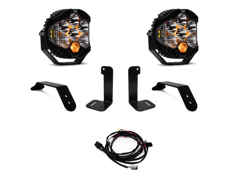 Baja Designs 447659 Jeep JL/JT Dual LP6 Auxiliary Light Kit