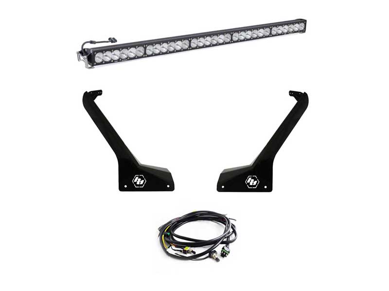 Baja Designs 447666 Jeep JL/JT Roof Bar LED Light Kit 50-Inch OnX6+