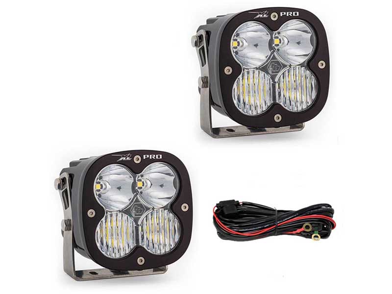 Baja Designs 447668 Jeep JL/JT Rubicon Steel Bumper LED Light Kit XL Pro