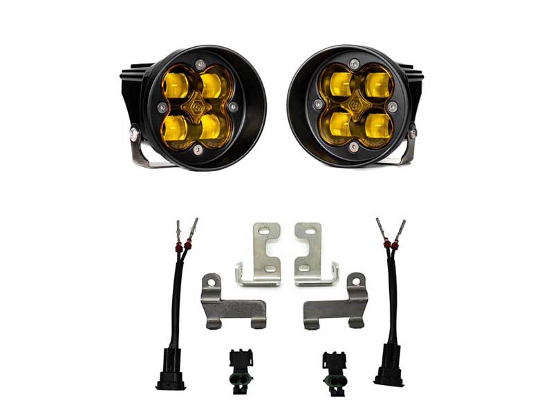 Baja Designs 447704 Toyota Rav4 (16-On)Highlander (14-19)FPK Squadron SAE Baja Amber