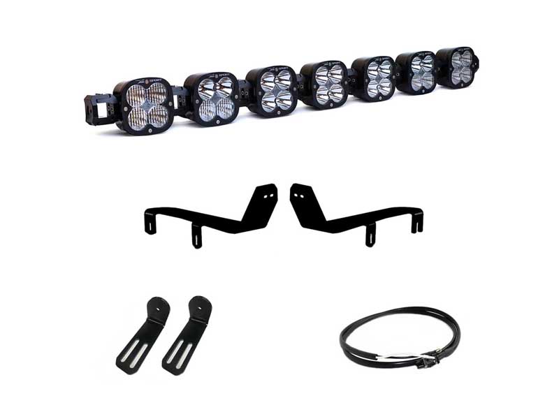 Baja Designs 447744UP 7 XL Linkable LED Light Kit For 17-19 Ford Super Duty w/Upfitter