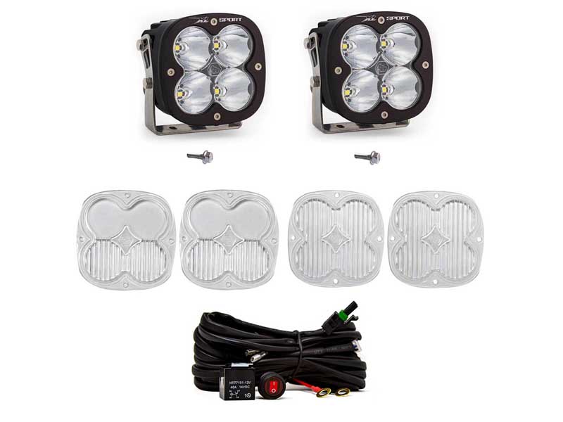 Baja Designs 447753 Bronco A Piller Light Kit 21-Up Ford Bronco XL Sport Spot
