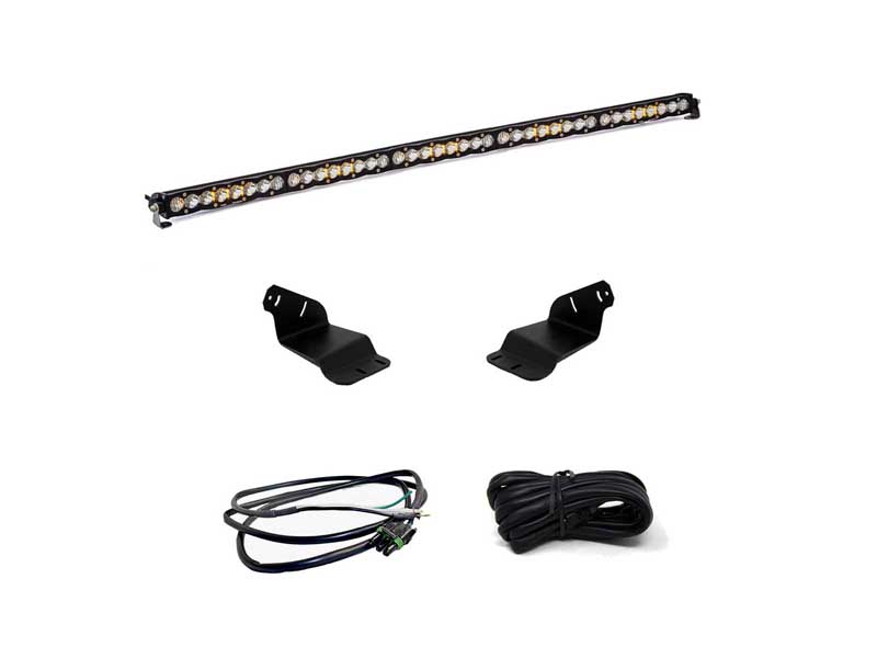 Baja Designs 447758UP Bronco Roof Light Bar Kit 21-Up Ford Bronco 50 S8 w/Upfitter
