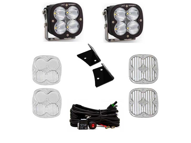 Baja Designs 447798 Jeep JK XL Sport Spot A-Pillar Kit