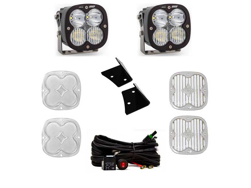 Baja Designs 447800 Jeep JK XL80 Drive/Combo A-Pillar Kit