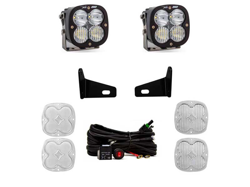 Baja Designs 447804 XL80 A-Pillar Kit 17-22 Maverick X3 Driving/Combo Clear