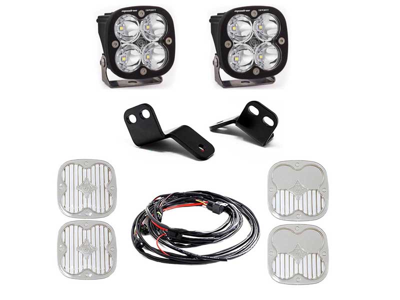 Baja Designs 447827 Squadron Sport A-Pillar Kit 18-22 Wildcat XX Driving/Combo Clear