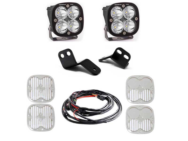 Baja Designs 447828 Squadron Pro A-Pillar Kit 18-22 Wildcat XX Driving/Combo Clear