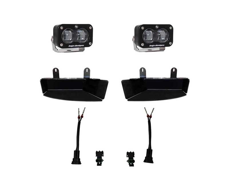 Baja Designs 448165 RAM S2 SAE Fog Pocket Light Kit RAM 19-Present 2500/3500
