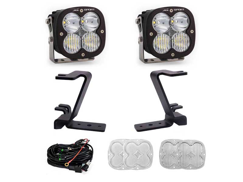 Baja Designs 448210 XL Sport A-Pillar Kit 2023-On F250/350 Driving/Combo Clear Toggle Wiring