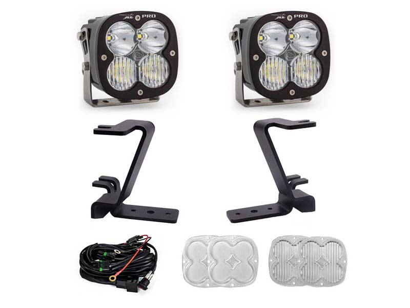Baja Designs 448211 XL Pro A-Pillar Kit 2023-On F250/350 Driving/Combo Clear Toggle Wiring