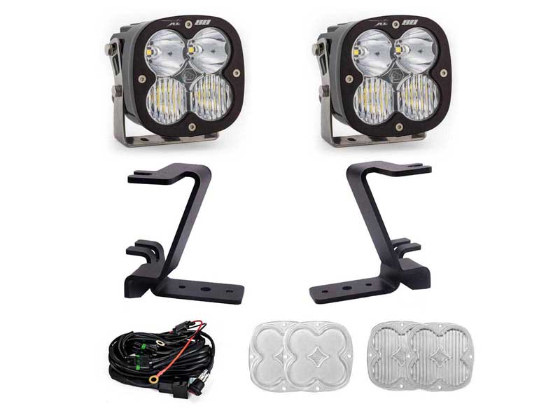 Baja Designs 448212 XL80 A-Pillar Kit 2023-On F-250/350 Super Duty Driving/Combo Clear Toggle Wiring