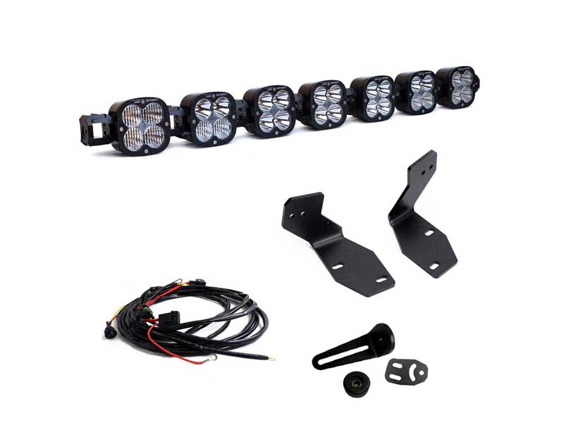 Baja Designs 448229 7XL Linkable Bumper Light 2023+ F250/350 Multi-Pattern Clear Wiring Type Toggle