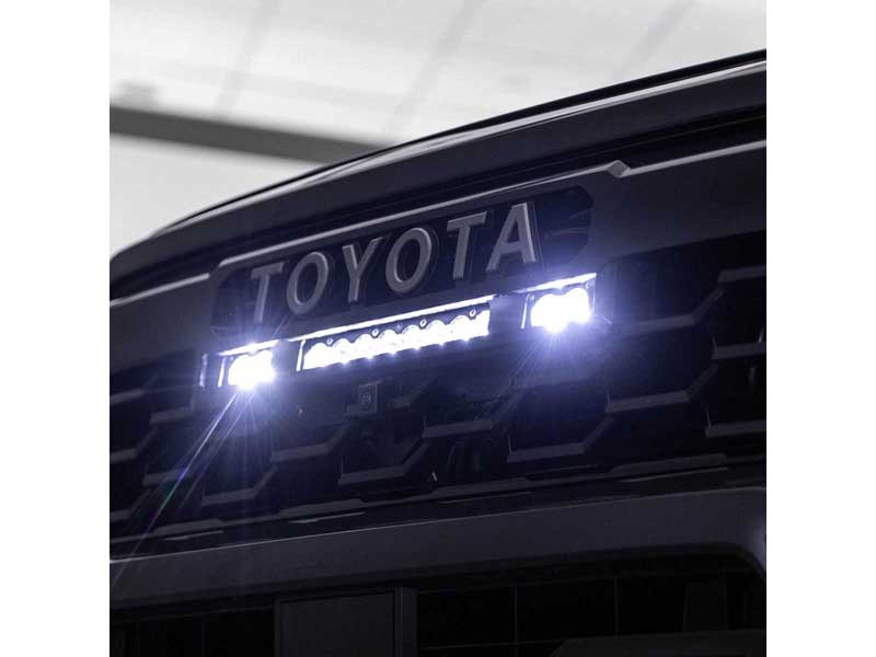 Baja Designs 448253 S8 10-inch/S2 Pro Grille Light Kit 2024-On Toyota Tacoma TRD Pro Clear