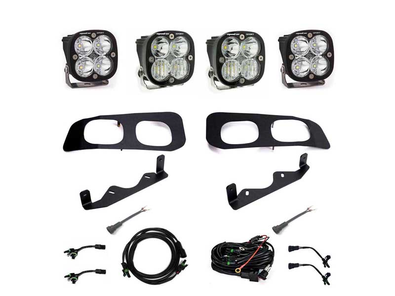Baja Designs 448257 Ford Super Duty 2023-On Dual Sportsmen Fog Pocket Kit