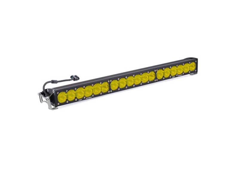 Baja Designs 453014 30-Inch LED Light Bar Baja Amber Wide Driving Pattern OnX6 Series