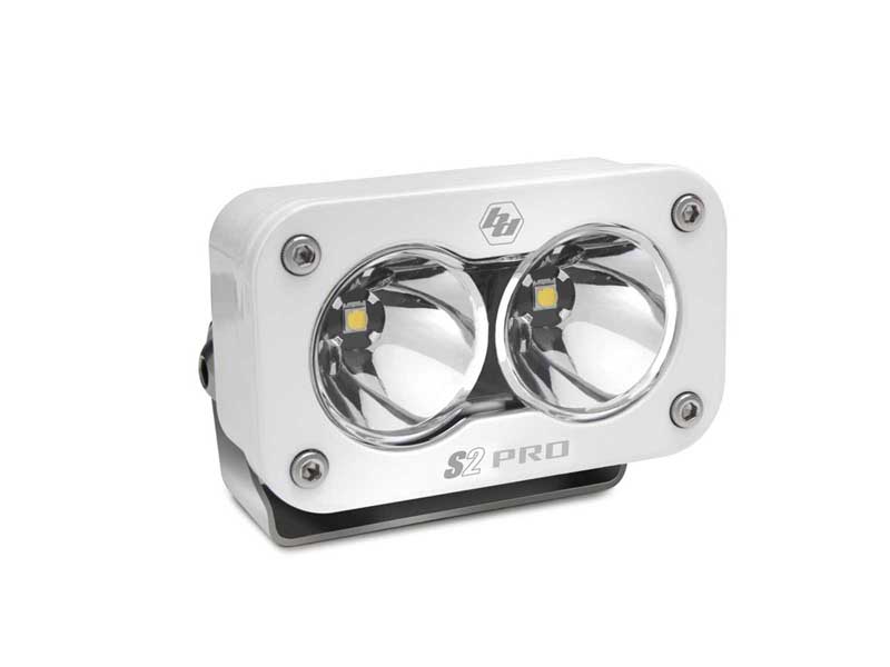 Baja Designs 480001WT LED Light Spot Pattern Clear White S2 Pro