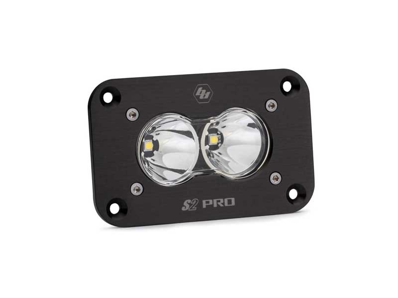 Baja Designs 481001 LED Light Work/Scene Pattern Clear Black S2 Pro