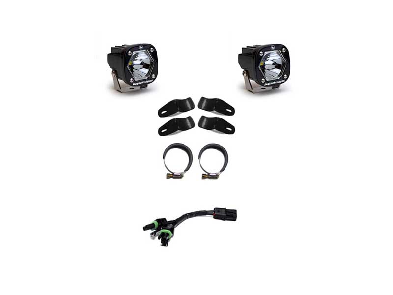 Baja Designs 507086 S1 Universal Moto Kit Spot w/EFI
