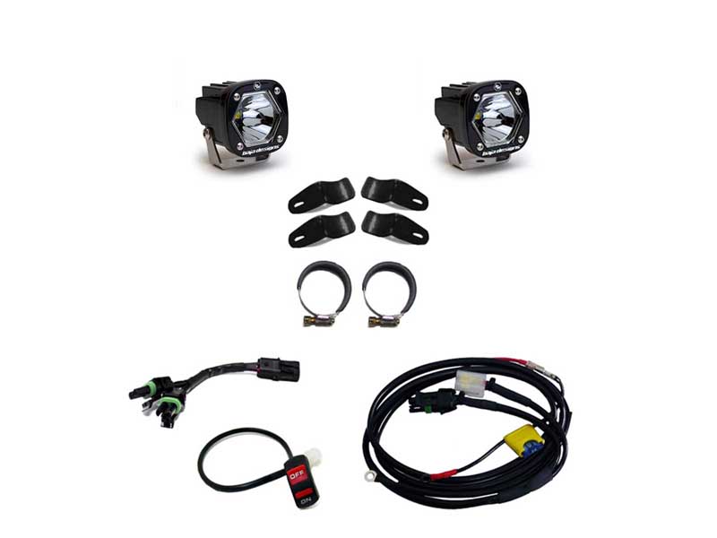 Baja Designs 507096 S1 Universal Moto Kit Spot