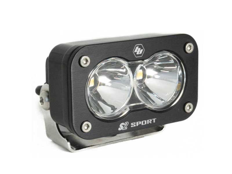Baja Designs 540001 LED Work Light Clear Lens Spot Pattern Each S2 Sport