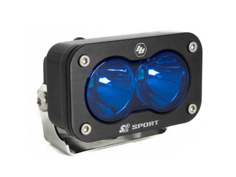 Baja Designs 540001BL LED Work Light Blue Lens Spot Pattern S2 Sport