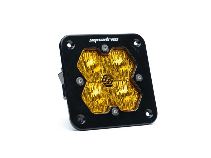 Baja Designs 55-1015-2 Squadron 2.0 Sport Black Flush Mount LED Auxiliary Light Pod