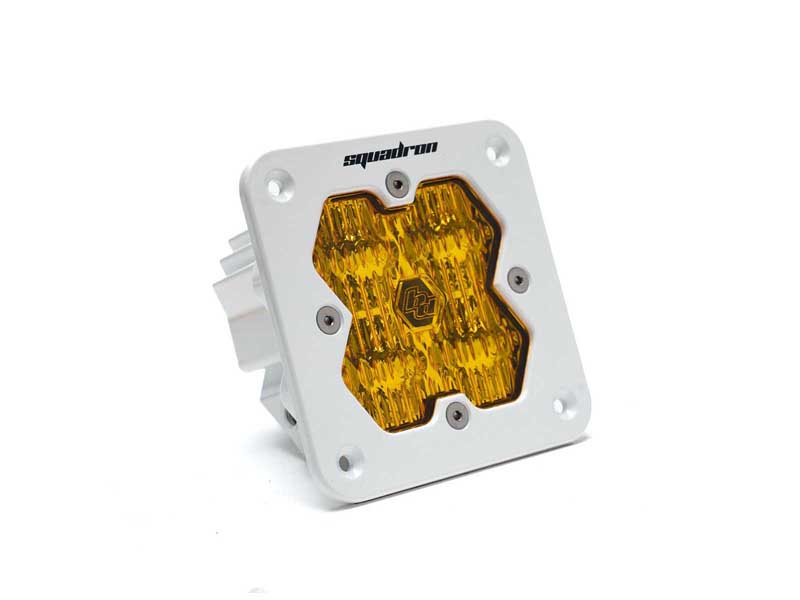 Baja Designs 55-1015-WT-2 Squadron 2.0 Sport White Flush Mount LED Auxiliary Light Pod