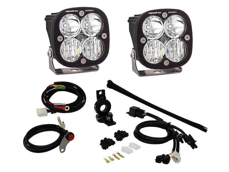 Baja Designs 557084 Adventure Bike 1 Inch Squadron Kit Sportsmen