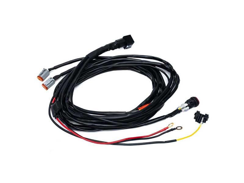 Baja Designs 64-0055 Squadron 2.0 4-Pin Deutsch 2-Light Harness Universal