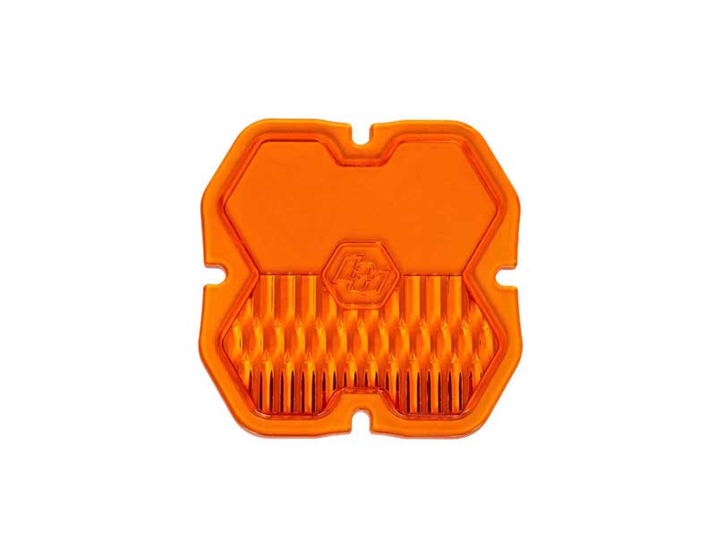 Baja Designs 66-8418-2 Squadron 2.0 Light Pod Lens Kit Universal Driving Combo Factory Amber