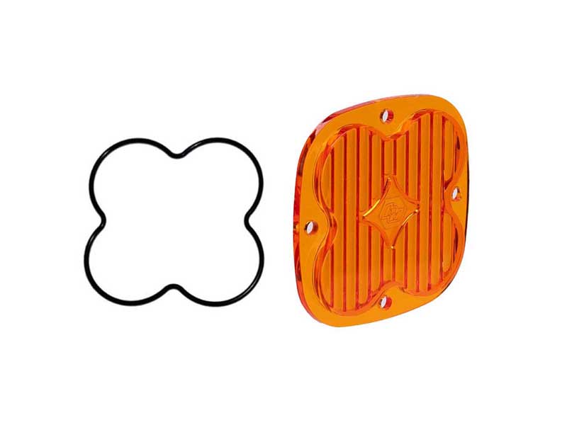 Baja Designs 660136 XL Light Pod Lens Kit Wide Cornering Factory Amber