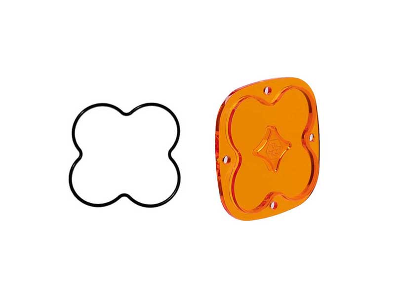 Baja Designs 668417 Squadron Light Pod Lens Kit Spot Factory Amber