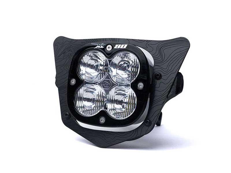 Baja Designs 67-7112 Yamaha Headlight Kit XL80 LED Headlight for 24-26 WR250F 12-18 & 24-26 WR450F