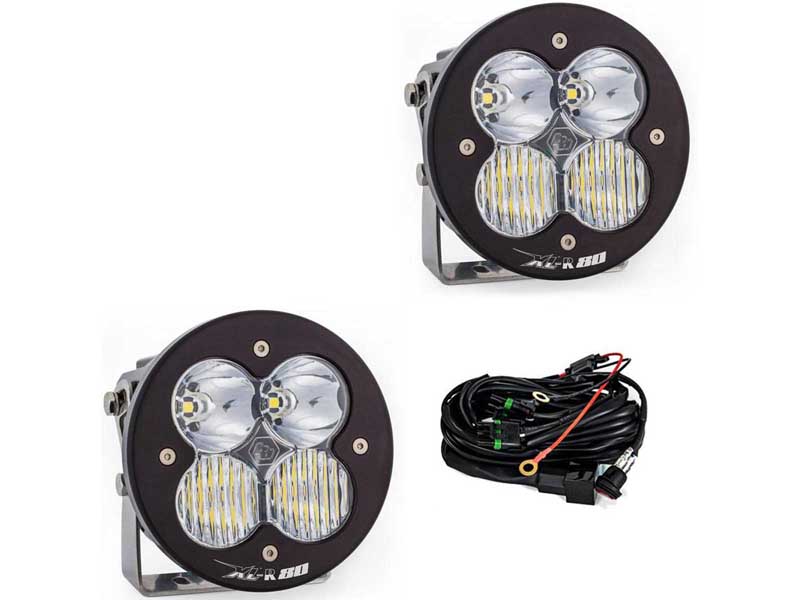 Baja Designs 767803 LED Light Pods Driving Combo Pattern Pair XL R 80 Series
