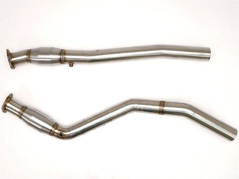 BBE FTRU-0446 Front Section Mid-Pipes to BBE Header w/Cats for 2004-2007 Ram SRT-10