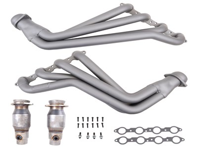 BBK 40215 Stainless 1-3/4" Long Tube Headers W/High Flow Cats 2010-2015 Camaro SS
