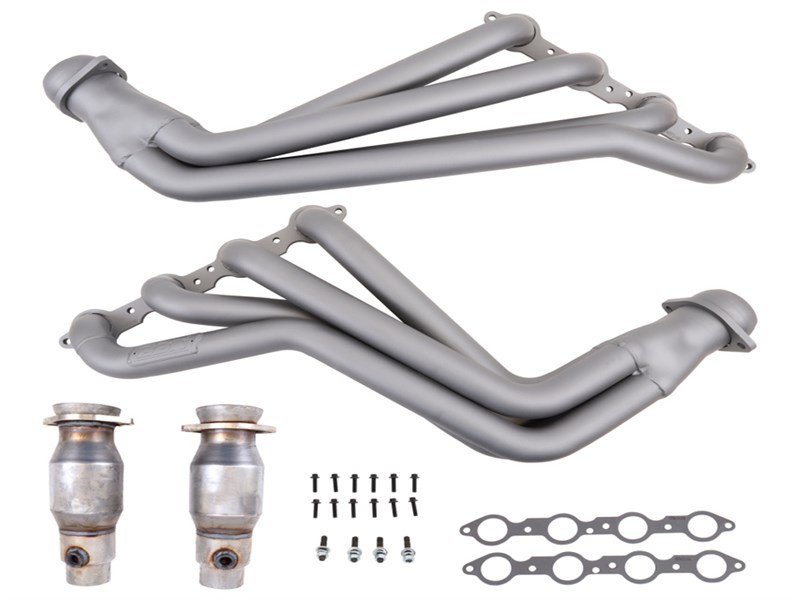BBK 40215 Stainless 1-3/4" Long Tube Headers W/High Flow Cats 2010-2015 Camaro SS
