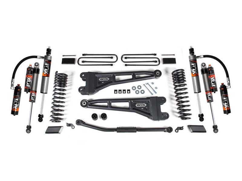 BDS Suspension BDS1306FPE 2.5" Lift Kit w/Radius Arm 2023-2024 F450 w/Fox Performance Elite Shocks
