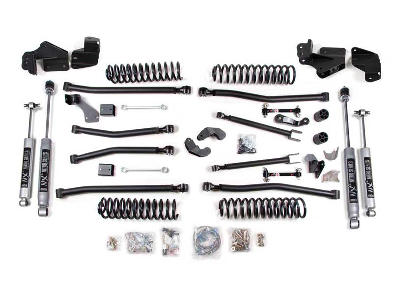 BDS Suspension BDS1407FS 4.5" Lift Kit Long Arm 2007-2018 Wrangler JK 4-Door