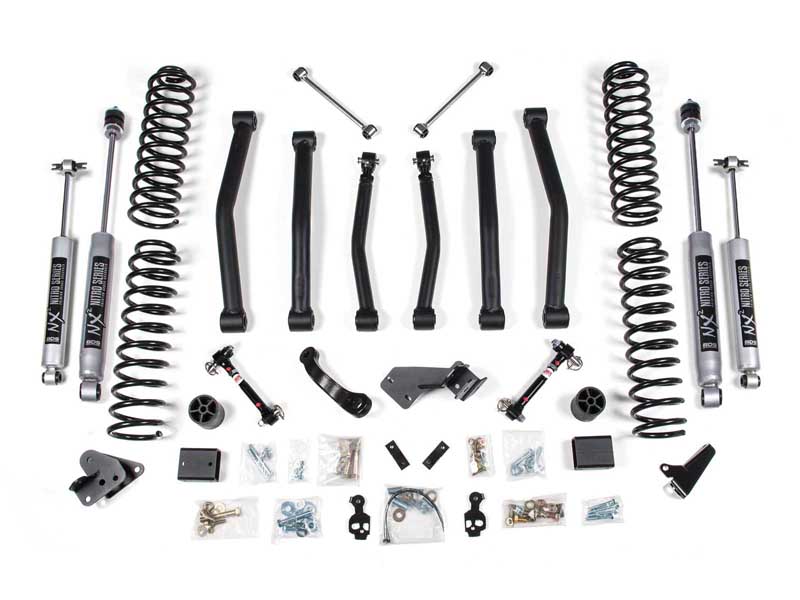 BDS Suspension BDS1413FS 4.5" Lift Kit 2007-2011 Wrangler JK 4-Door Sway Bar Disconnects