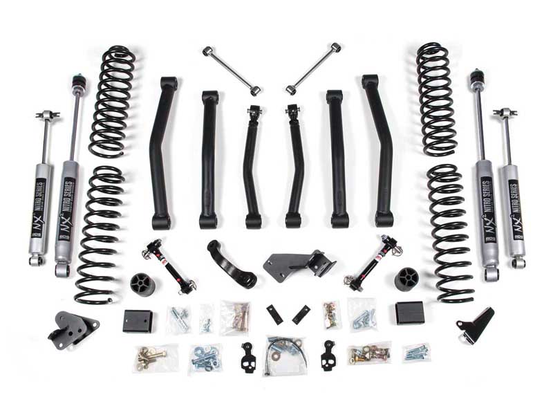 BDS Suspension BDS1413H 4.5" Lift Kit 2007-2011 Wrangler JK 4-Door Sway Bar Disconnect