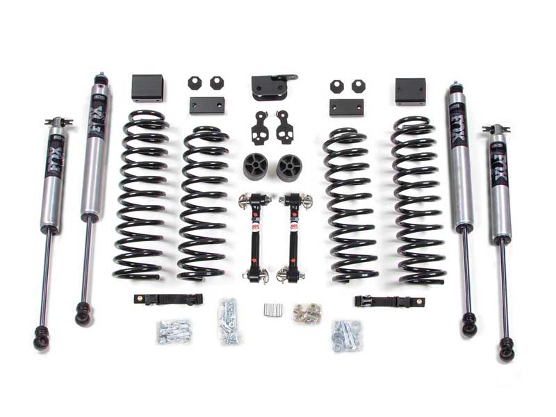 BDS Suspension BDS1424FS 3" Lift Kit 2007-2011 Wrangler JK 2-Door Fixed Link Sway Bar