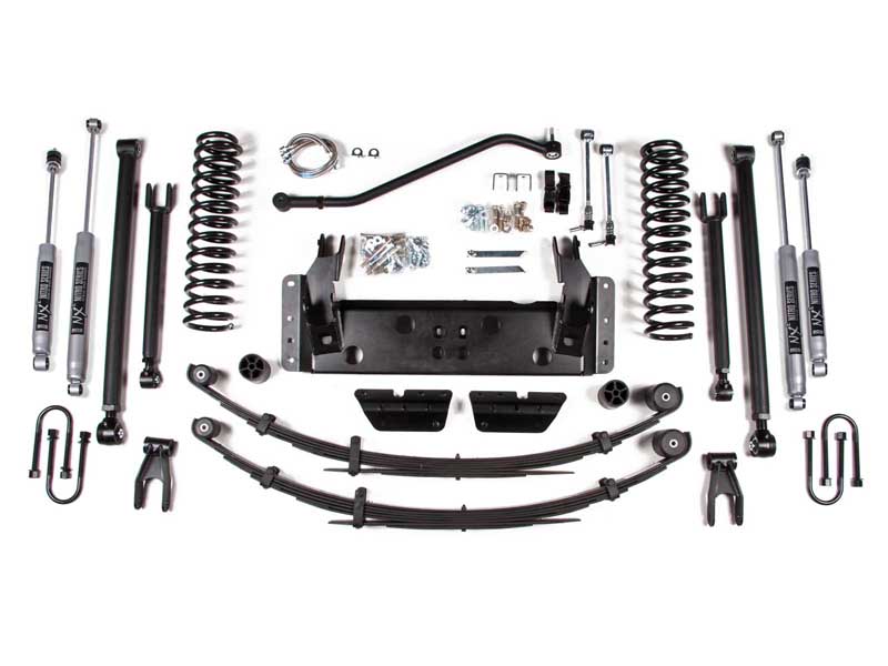 BDS Suspension BDS1427FS 4.5" Lift Kit Long Arm 1984-2001 Cherokee XJ Chrysler 8.25