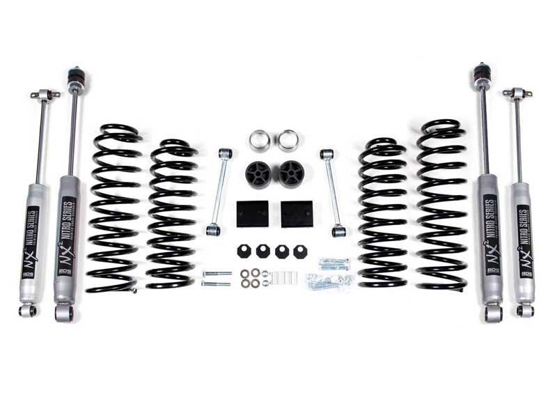 BDS Suspension BDS1430FS 2" Lift Kit Coil Spring 2012-2018 Wrangler JK 4-Door
